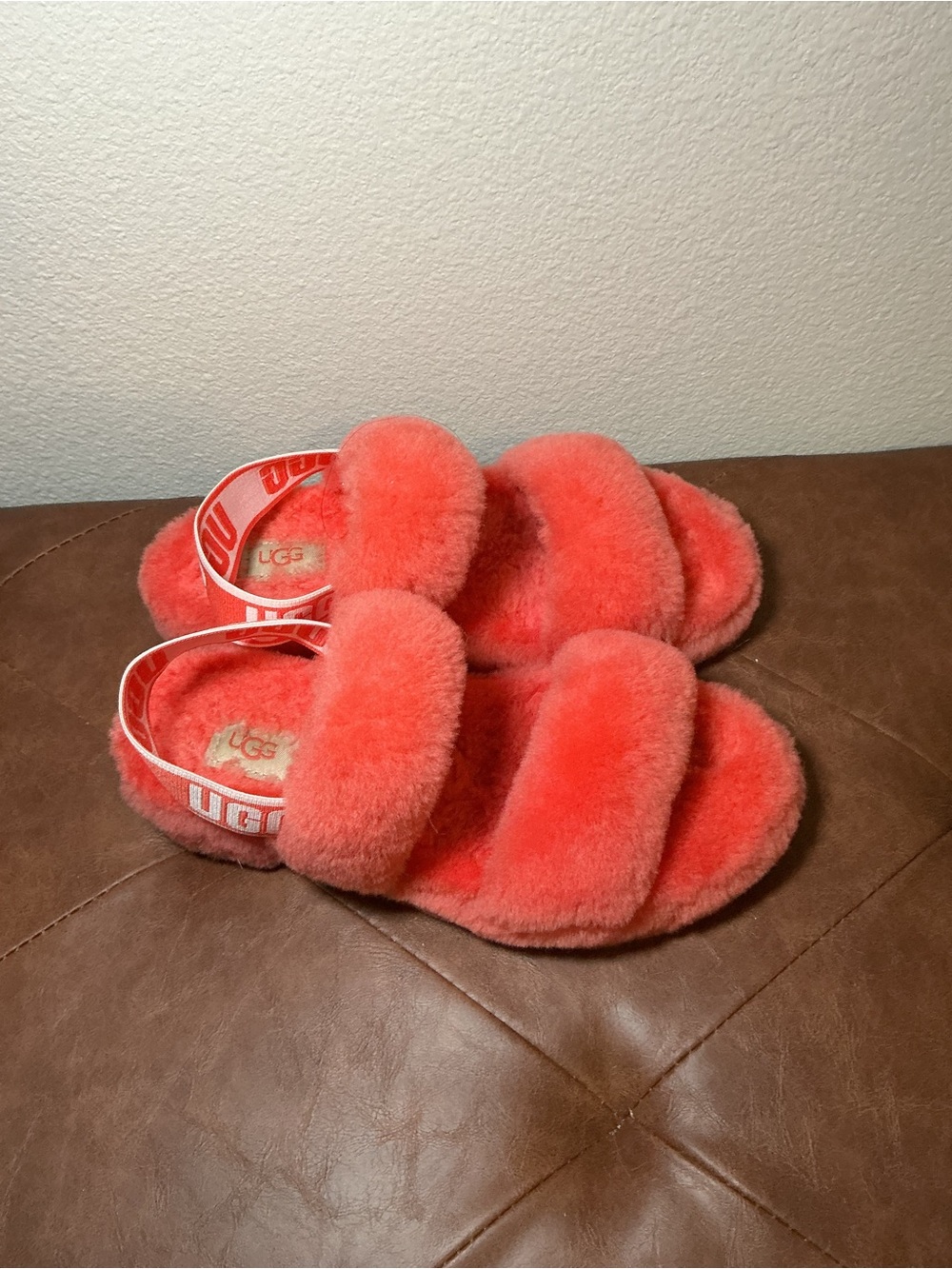 UGG Coral Fluff Slide Sandals
